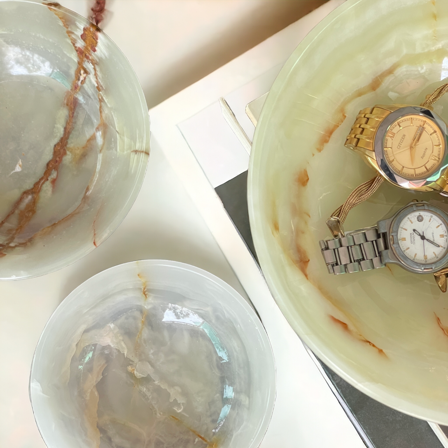 Onyx Marble Bowls