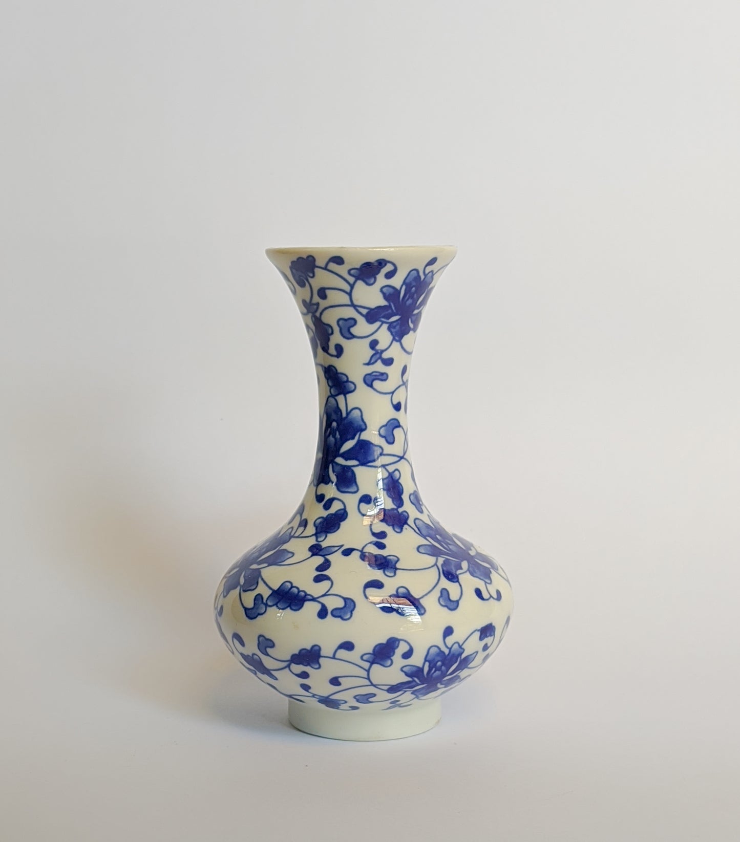 Prince Blue Porcelain Vase