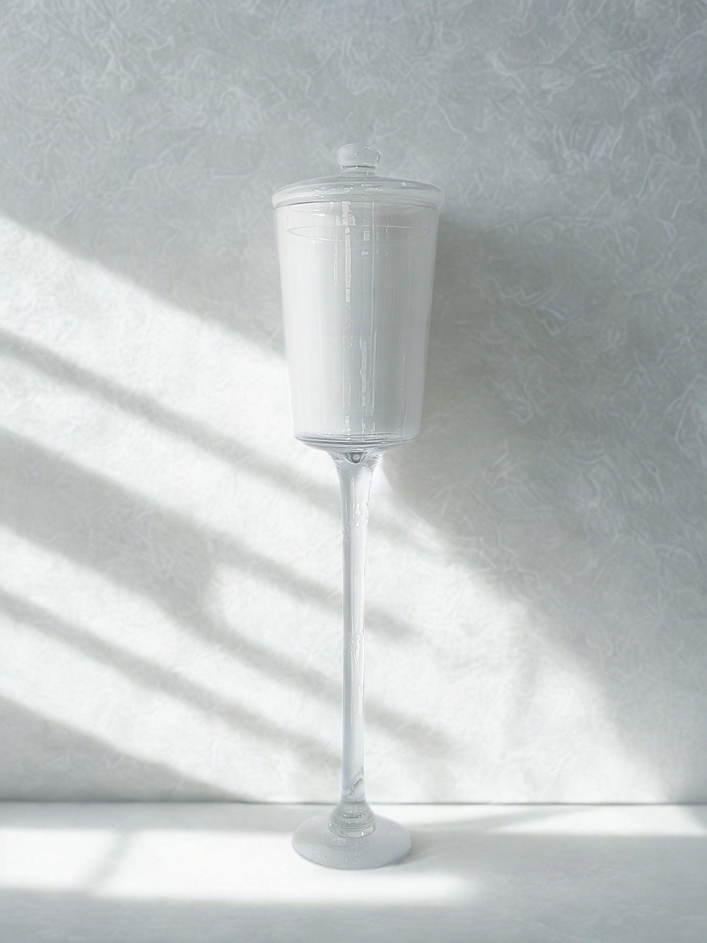 Tall Glass Apothecary Jar