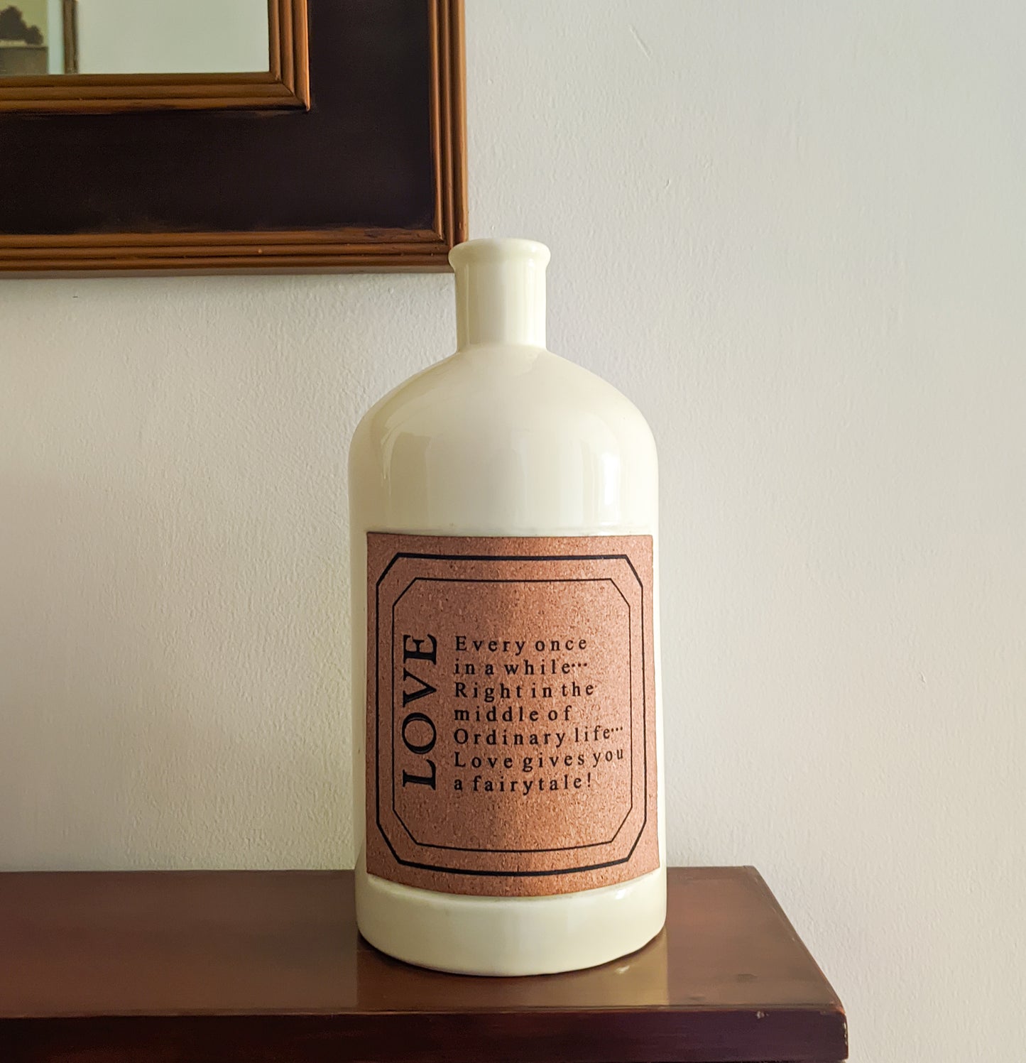 American style Bottle Vase