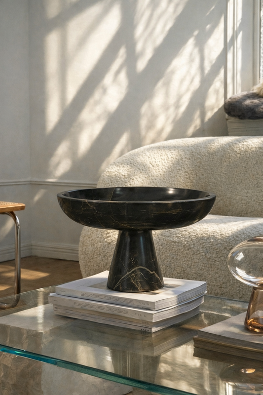 Sable Pedestal Bowl