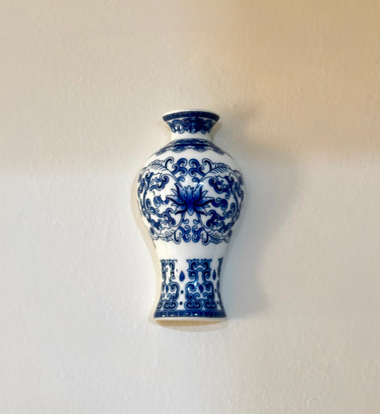 Wall mounted Porcelain Vase