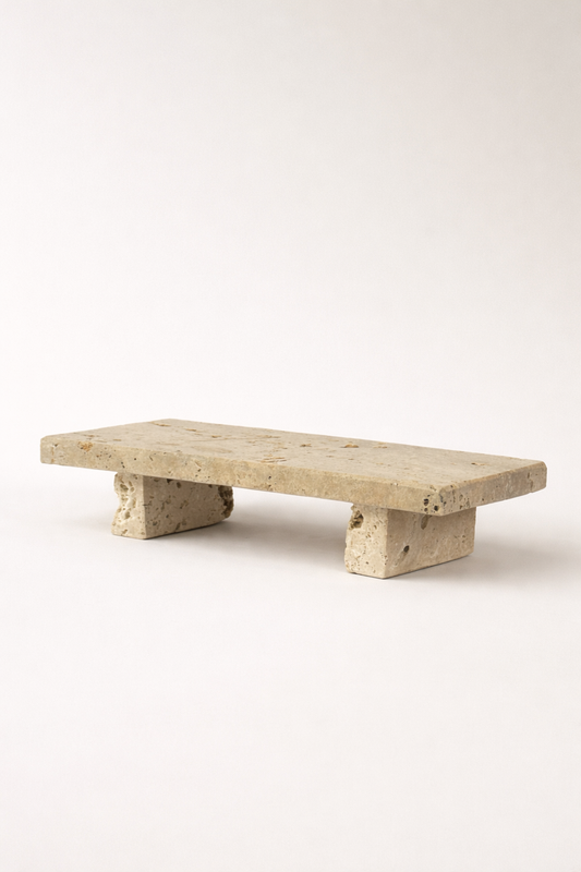 Travertine Flat stand