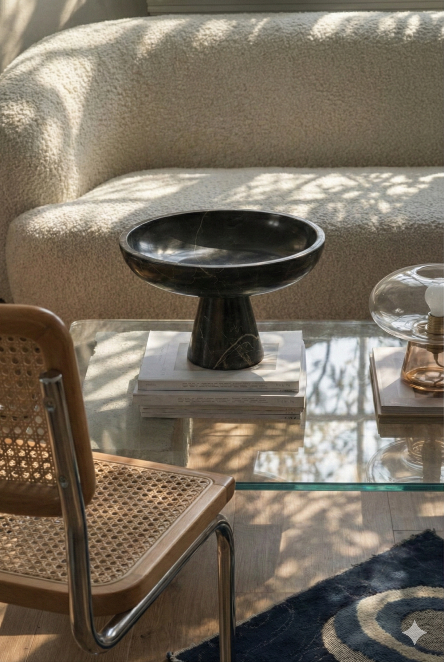 Sable Pedestal Bowl