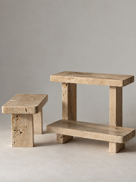 Travertine Riser