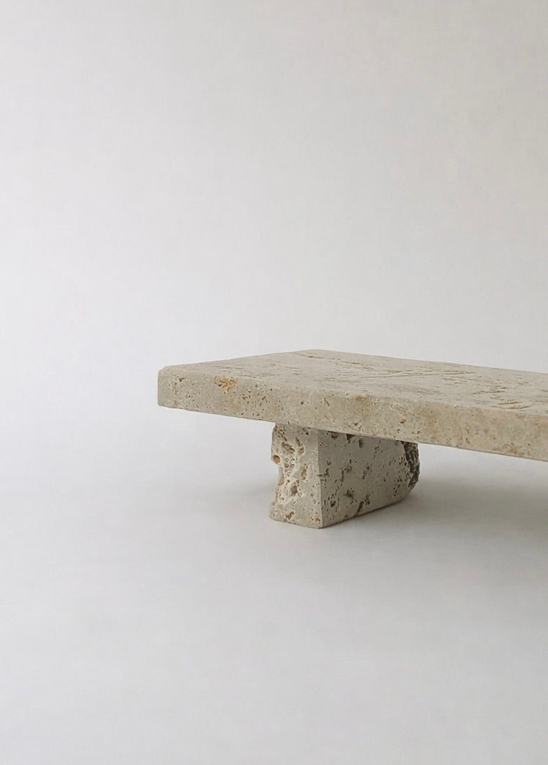 Travertine Flat stand