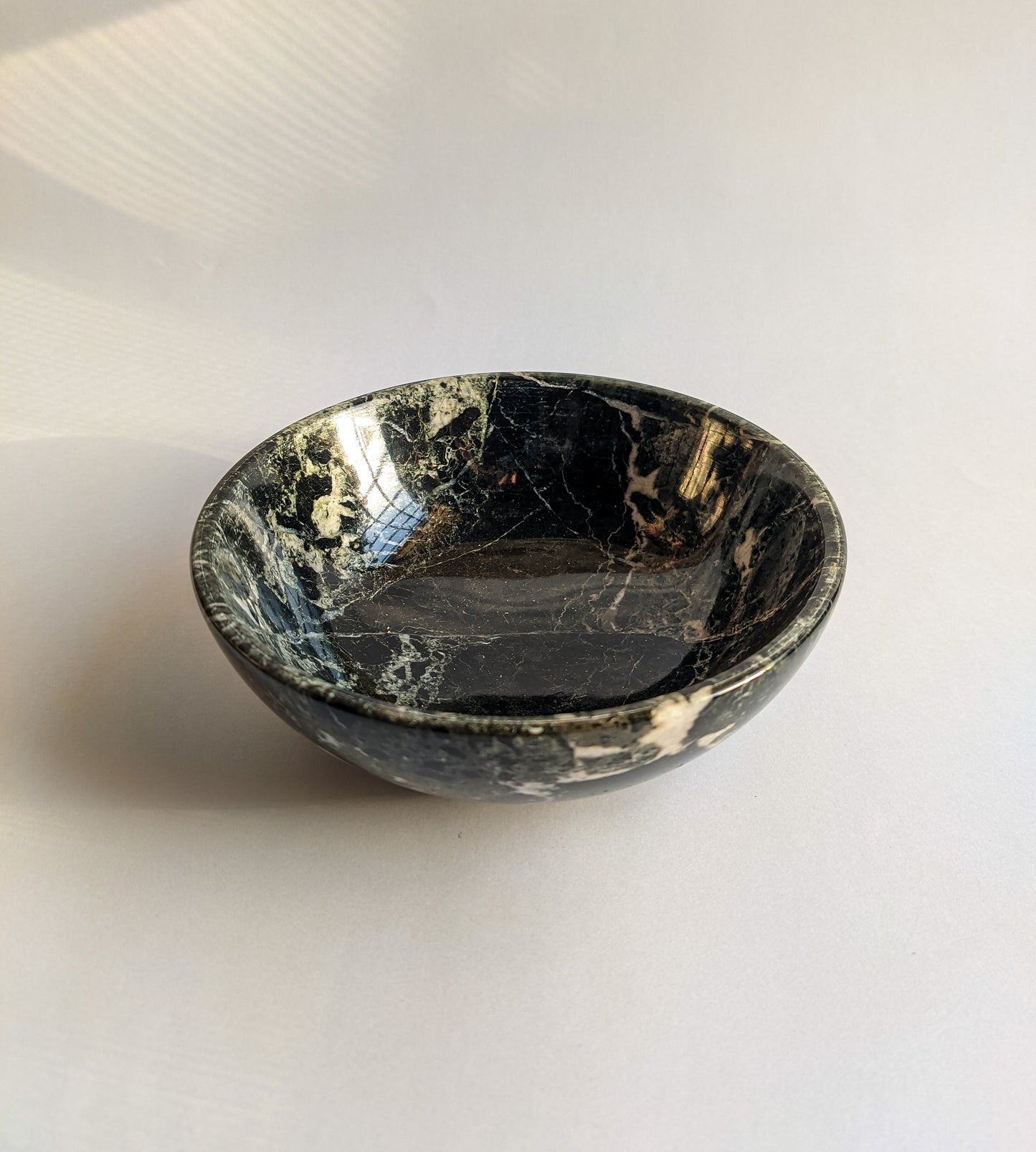 Zebra Black Marble Bowls
