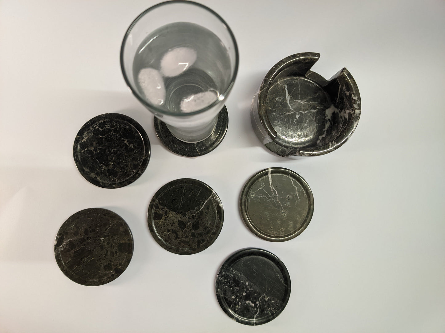 Marble coasters (set of 6)