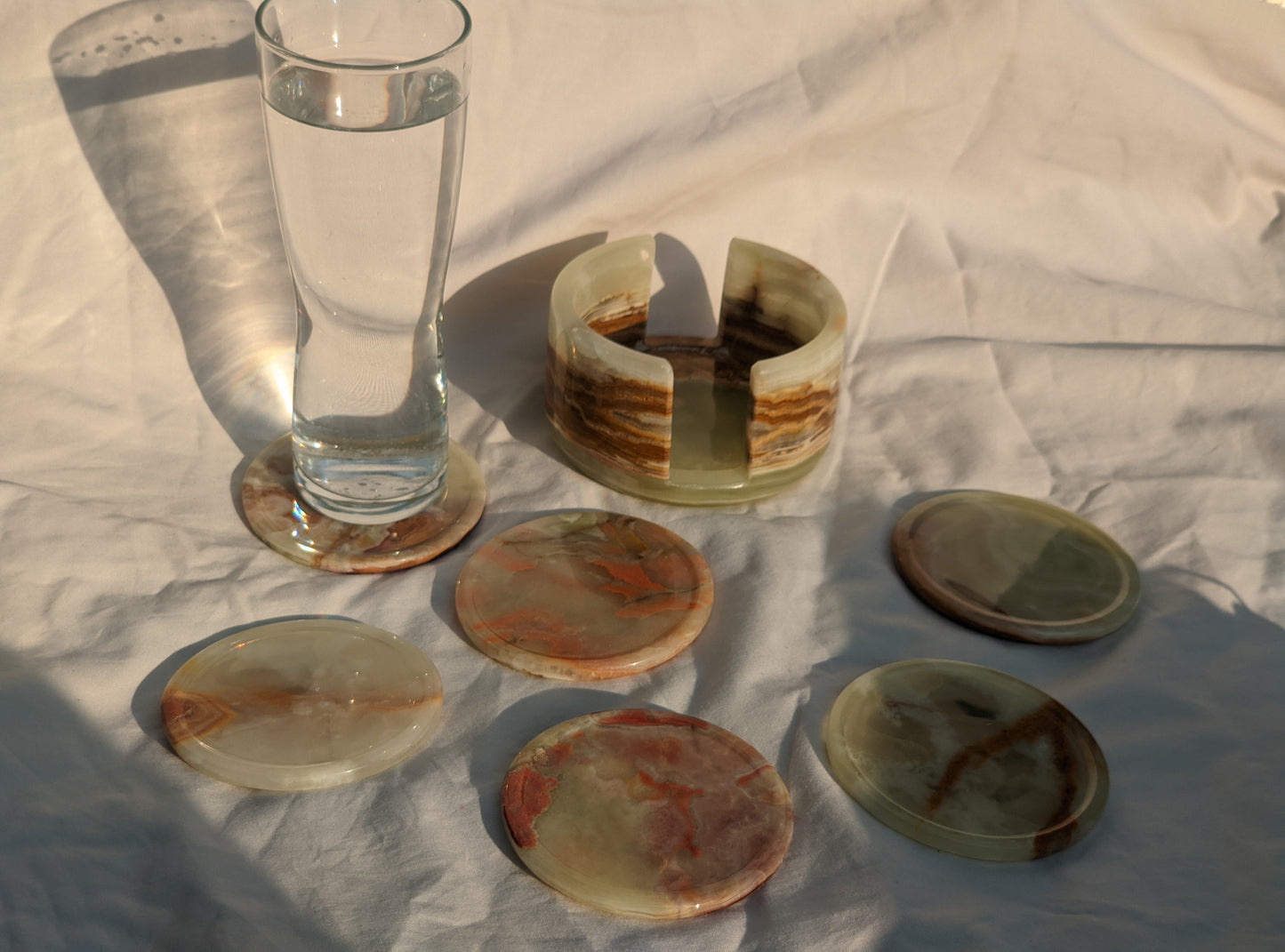 Marble coasters (set of 6)